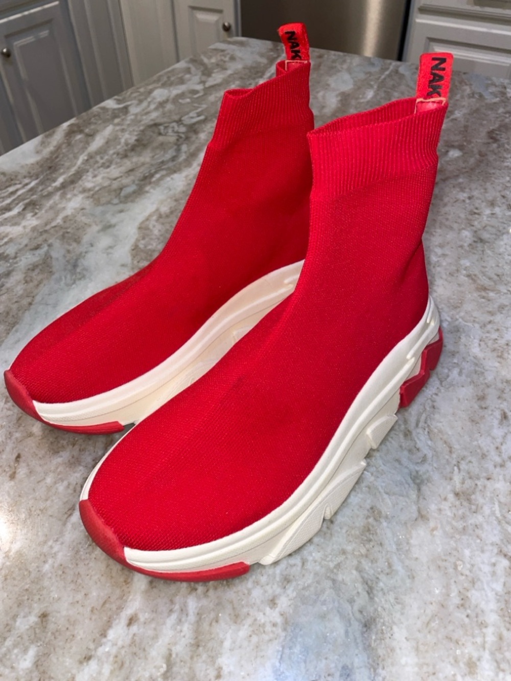 Rare Naked Wolfe sock sneakers